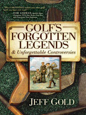 cover image of Golf's Forgotten Legends